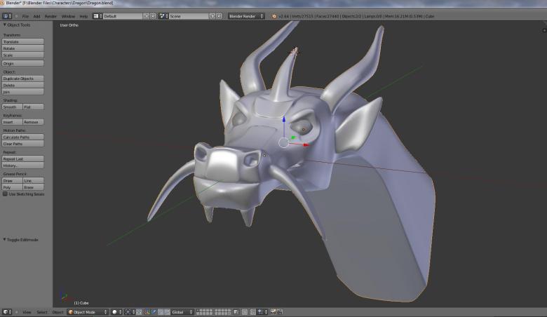 Beginning to add spikes.